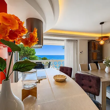 Calm Stunning Beachfront Wsea Views Albufeira