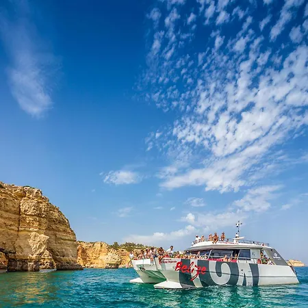 Lägenhet Calm Stunning Beachfront Wsea Views Albufeira