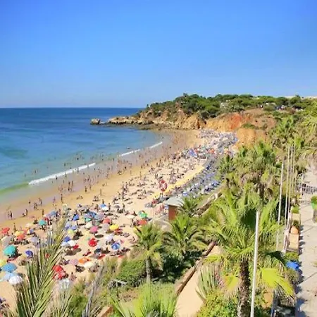 Lägenhet Calm Stunning Beachfront Wsea Views Albufeira